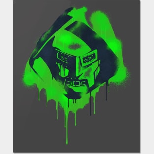 Doom (stenciled paint) Posters and Art